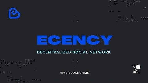 Ecency promotion video (non-official)