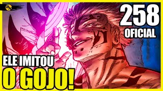 JUJUTSU KAISEN OFICIAL 258 | Sukuna no ROTEIRO DE NOVO??