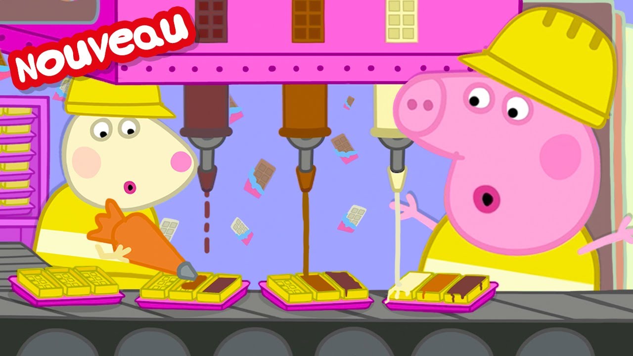 Les histoires de Peppa Pig  La fabrique de chocolat   pisodes de Peppa Pig