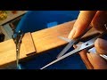 Заточка парикмахерских ножниц. Sharpening Hairdressing Scissors