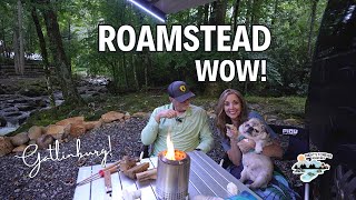 Roamstead Smoky Mountains Campground: Outdoor Resort Cabins, Yurts, RV and Tent Sites in Gatlinburg!