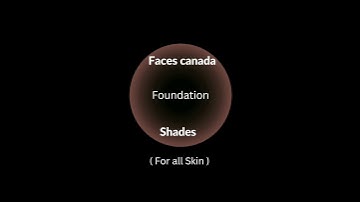 Faces canada foundation shades #shortsfeed #shortsvideo #shortvideo @Makeglowup