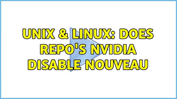 Unix & Linux: Does repo