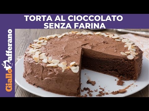Video: Come Fare La Torta Al Cioccolato Senza Farina