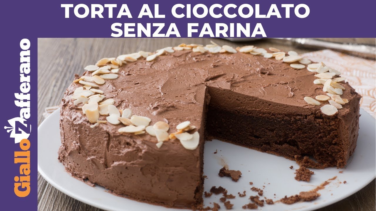 Dolci Natalizi Giallozafferano.Torta Al Cioccolato Senza Farina Torta Senza Glutine Youtube