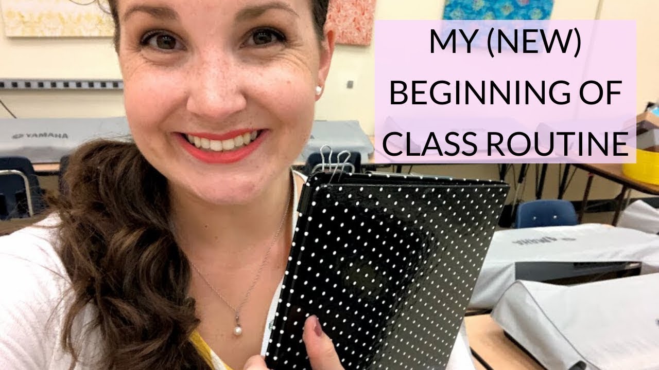 MY NEW! BEGINNING OF CLASS ROUTINE || Elementary Music - YouTube