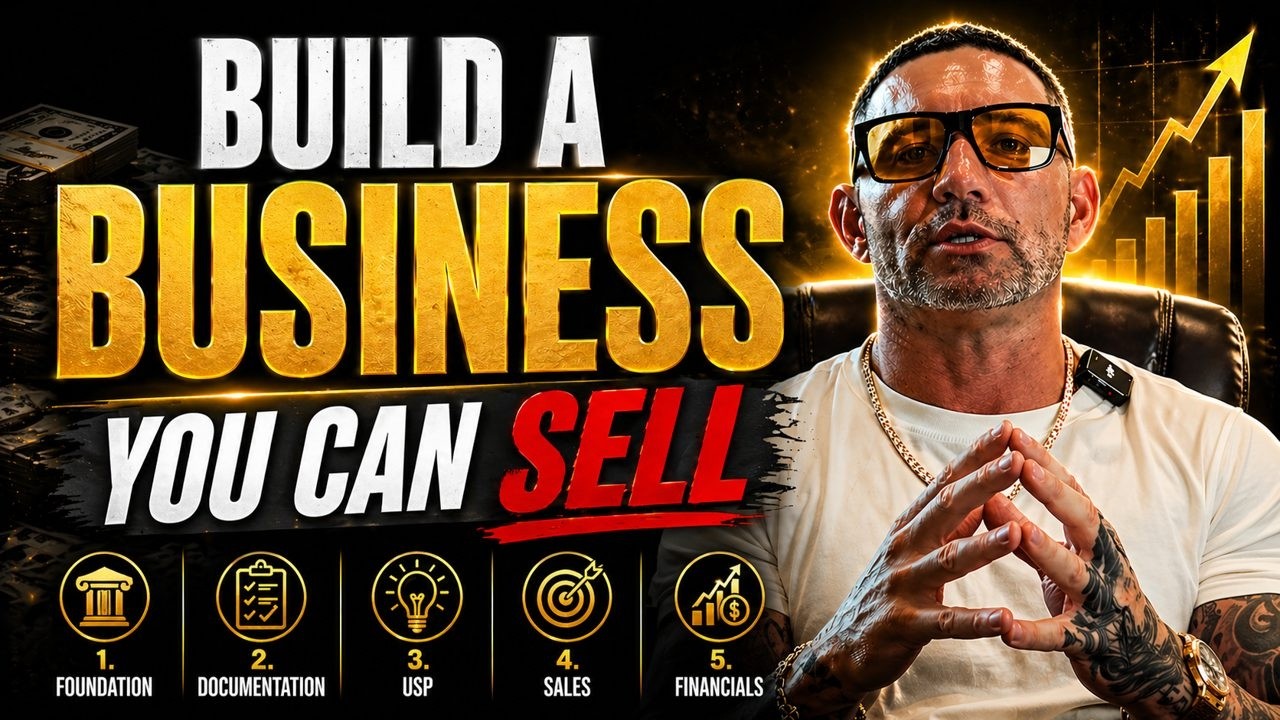 How To Build A Business You Can Sell (5 Easy Steps) - YouTube