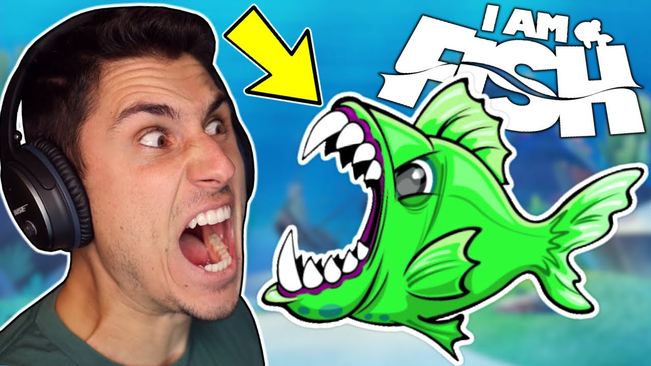 I Spent 24 Hours As A KILLER FISH! | I Am Fish