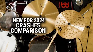 Meinl Cymbals - New for 2024 Crashes Comparison Demo