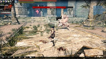 Vindictus - Evie, Staff Demonstration