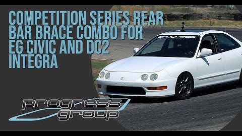 DB8 Integra GSR Rear Sway Bar and Brace Install