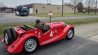 1937 Morgan 4/4 Roadster Prototype Race Car Outside Car