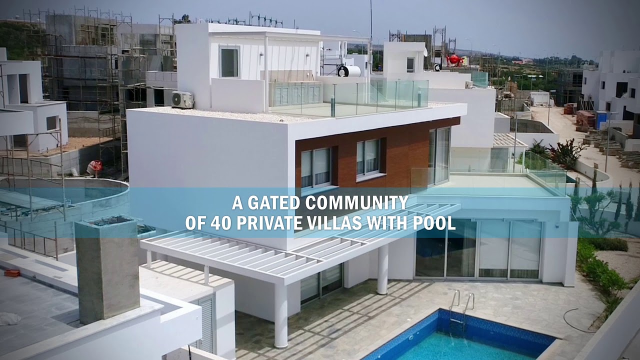 Luxury Villas overlooking Ayia Napa Bay, Cyprus