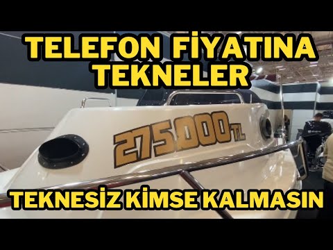 BOATSHOW TELEFON FİYATINA TEKNELER İSTER BALIK TUT İSTER GEZ #yelkenli_tekne #yelkenli #sailing#olta