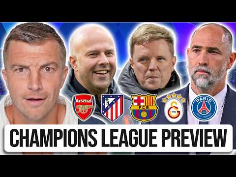 PREDICTING ALL OF THIS WEEKS HUGE CHAMPIONS LEAGUE GAMES 😱