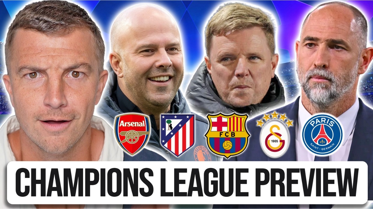 PREDICTING ALL OF THIS WEEKS HUGE CHAMPIONS LEAGUE GAMES 😱
