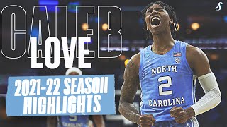 Caleb Love's BREAKOUT SEASON Highlights | 15.5 PPG 3.5 APG 37 FG%, NCAA All-Tourney