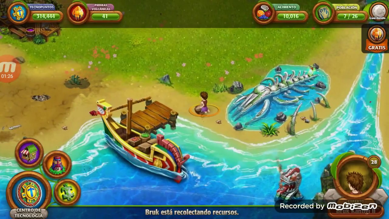 Virtual Villagers Origins 2 Recolectando todos los recursos