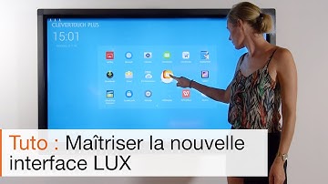 Comment fonctionne la nouvelle interface pour écran interactif CleverTouch ?