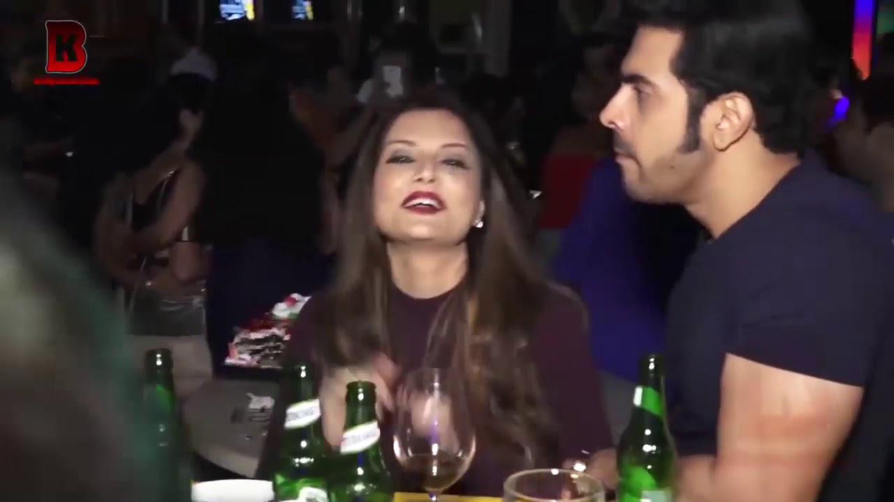 Bollywood India Debina Bonnerjee Upset 😔 On Husband Gurmeet Choudhary At Smita Gondkar Party [2018]