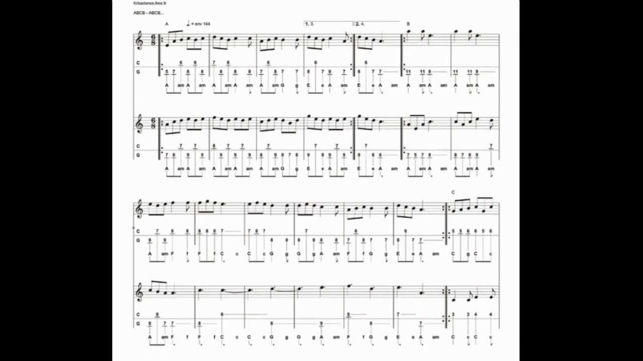 Tarentelle (.mid + partition) YouTube