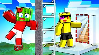 Sunny Vs Melon Illegal House Battle In Minecraft