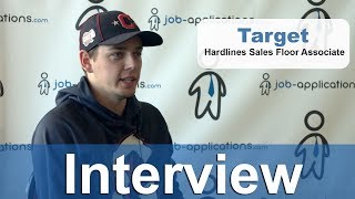 Target Interview - Hardlines Sales Floor Associate by Job Applications.com 986 views 4 years ago 2 minutes, 10 seconds