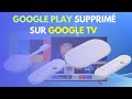 Comment récupérer Google Play Store supprimé sur Google TV