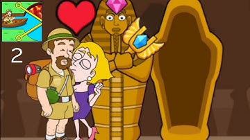 Pull Him Out games all levels 6-10 puzzle gameplay IOS android