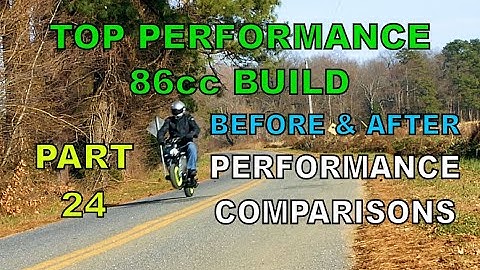 TPR 86cc Build : Part 24 : MVT Digital Direct vs Modified Stock Scooter Ignition Comparison