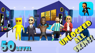 Protect the VIP (by Lion Studios) - Unlocked All Skins & Walkthrough All Levels! (50-60)