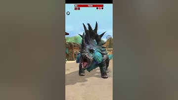 CERAMAGNUS BOSS RAID vs 2 Refrenantem + Parasauthops + Thoradolosaur - Jurassic World Alive