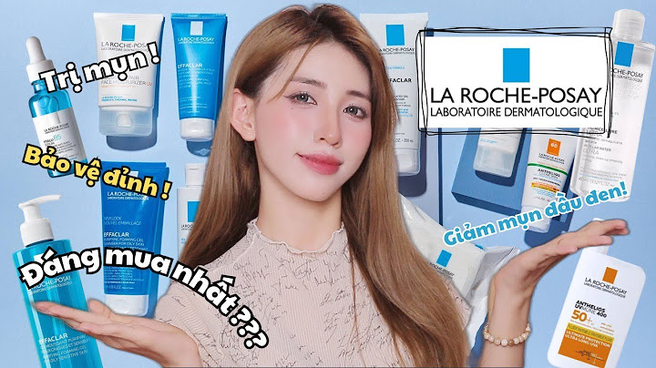 Review chấm mụn la roche posay