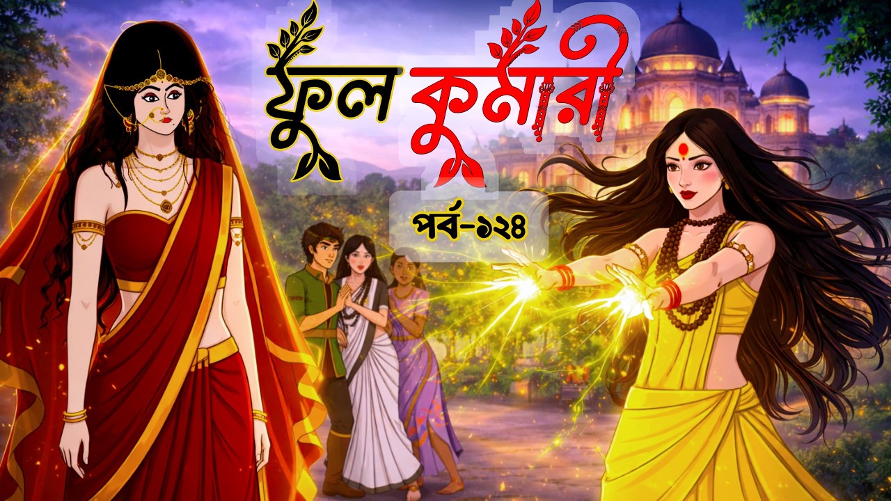 ফুলকুমারী পর্ব ১২৪ | Bangla Cartoon | ফুলকুমারীর জাদুকরী গল্প | Fulkumari Cartoon in Bengali