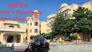 Owner's Experience after 5000 KM of Super Meteor 650