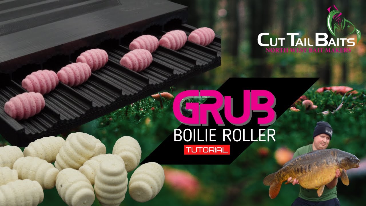 GRUB BOILIE ROLLER Tutorial..A perfect carp fishing hook bait! YouTube