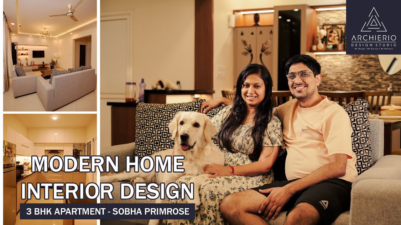 "Step into Luxury" 3bhk interior design sobha primrose,Bellandur