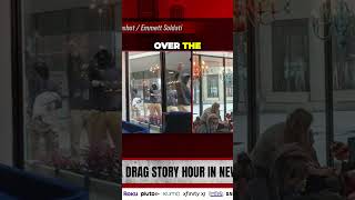 Unmasked NeoNazis Disrupt Drag Story Hour with Homophobic Slurs