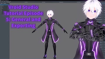 How To Make A Vtuber Avatar For Free! [Vroid Studio Tutorial Episode 5: General and Exporting]
