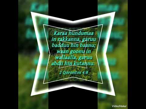 Kakuu Keetu Tutturraan Na Dhukkubee Garaankoo