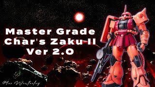 This Gunpla Kit Drove me Insane | Master Grade Char's Zaku 2.0