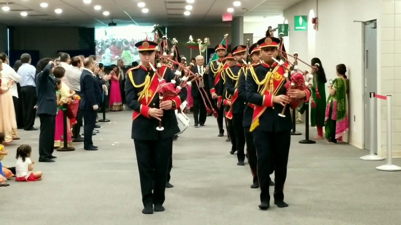 Diamond Jubilee Mubarak of Aga Khan Calgary Ismaili Pipe Band
