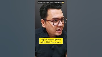 💥 Top 5 Courses After 12th Commerce  2025 ✅ | By Sunil Adhikari #shorts #career #education