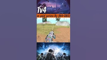 1v4 CLUTCH IN PAID SCRIMS BY (M4+DBS) 👑 #trending #pubgmobile #scrims#bgmi #pubg #bgmi #shorts#short