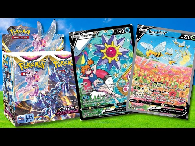 astral radiance booster box opening Pokemon Sword and Shield Build & Battle Each pack contains 10 randomly assorted cards and an additional card Pokmon TCG: Sword & Shield-Astral