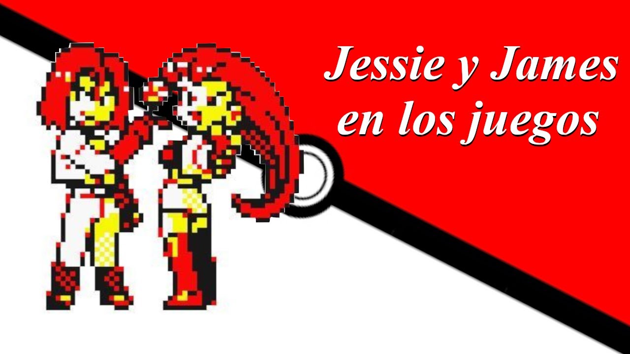 Todas las apariciones de Jessie y James en los juegos - YouTube
