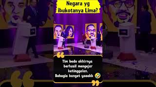 Tim Bedu akhirnya berhasil menjawab TTS Cak Lontong. Bahagia banget 🤣 #humor #lucu #komedi