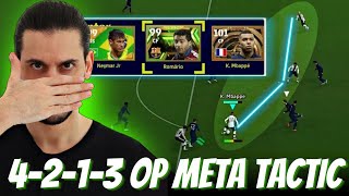 THE CURRENTLY BEST 4-2-1-3 META FORMATION 😱🔥 Individual Instructions│eFootball
