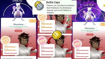 New Bottle Caps Hyper Training For✨️Shundo in Pokemon GO