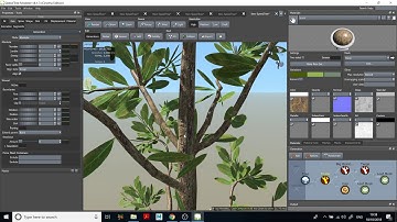 Make animated windy tree from scratch in SpeedTree and export it to your software